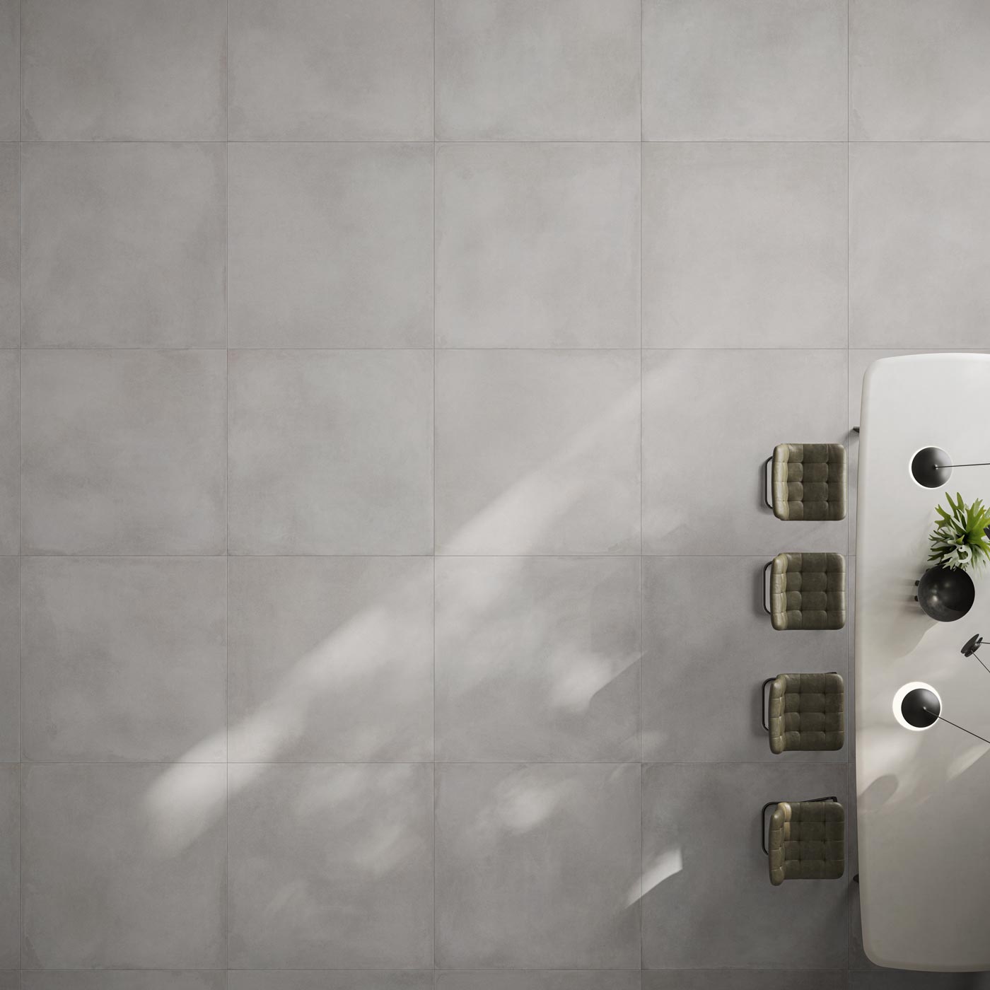 Carreaux Exterieur Novoceram Outdoor plus Utopie Perle- 80 x 80 x 2 – Image 2