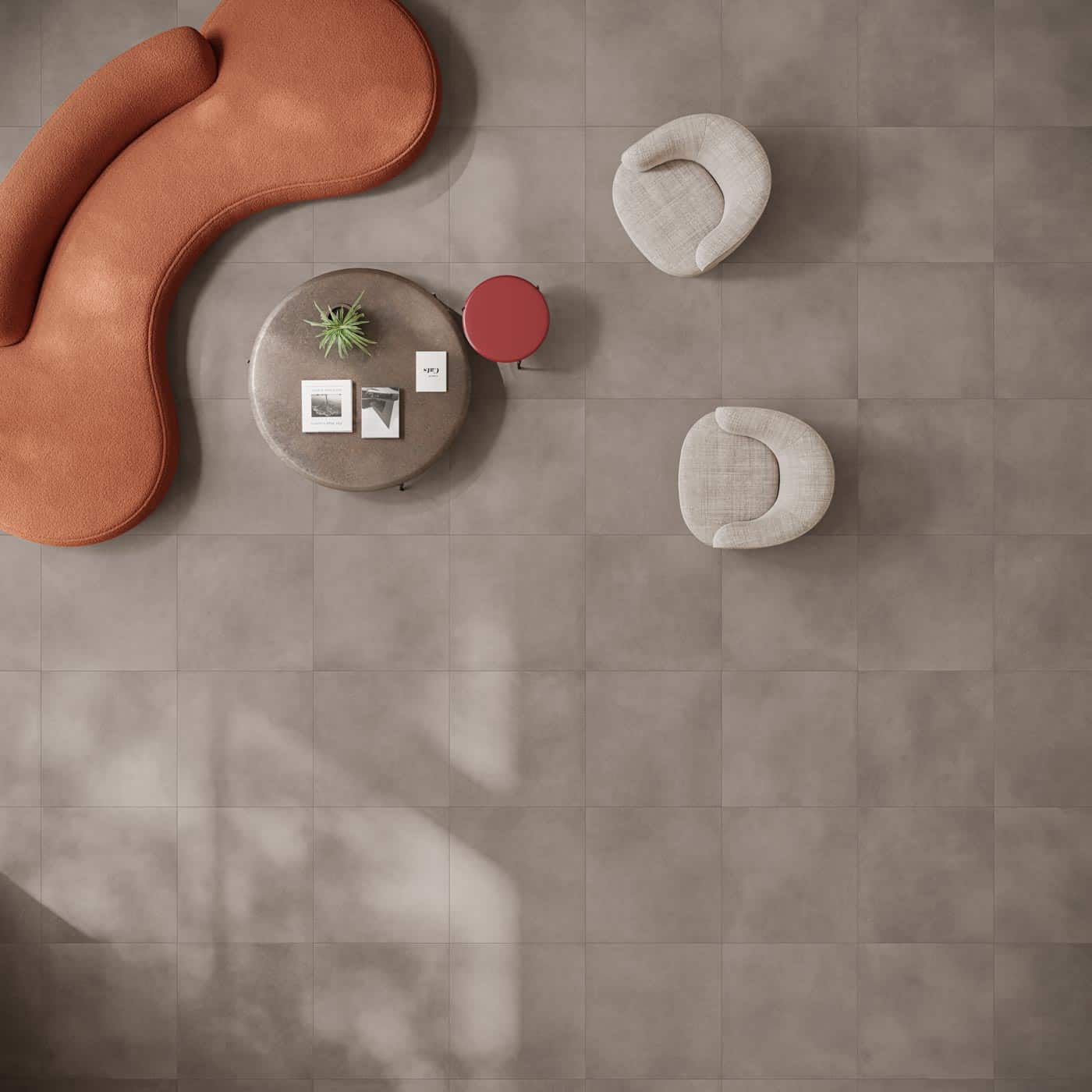 Carreaux Exterieur Novoceram Outdoor plus Utopie Plomb - 80 x 80 x 2 – Image 3