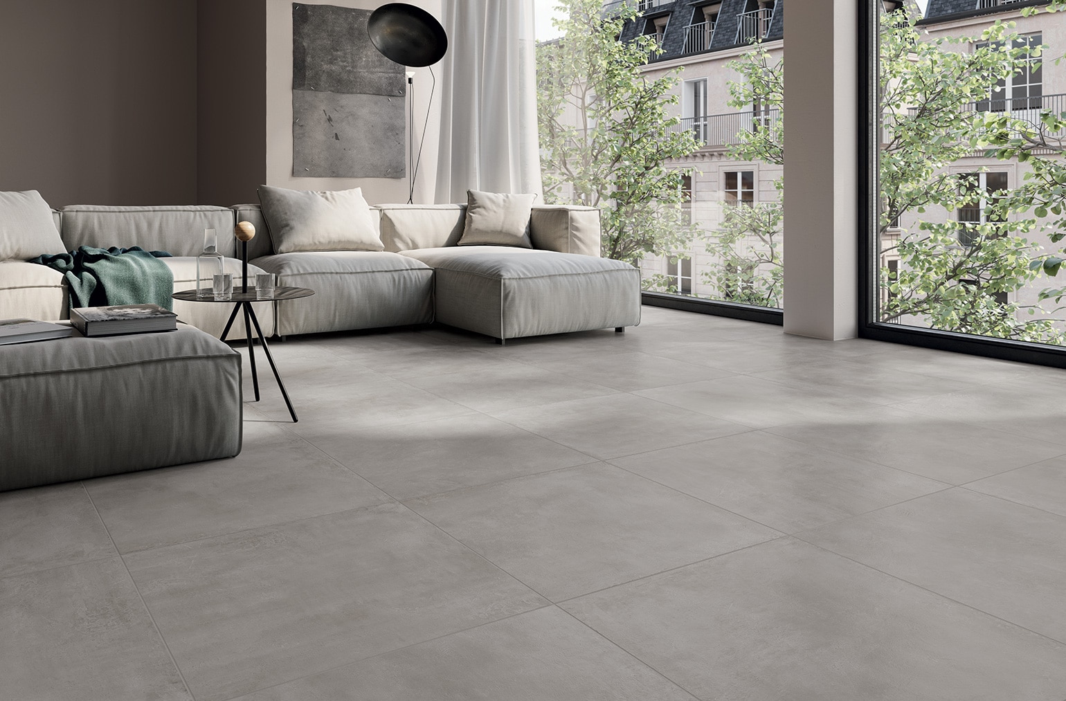 Carreaux Extérieur Outdoor Plus Novoceram Matic Gris 60 x 60 x 2 – Image 2